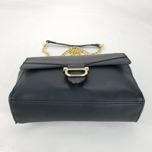 COPY - NINE WEST BEDFORD Black Crossbody Gold Ton… - Picture 8 of 8